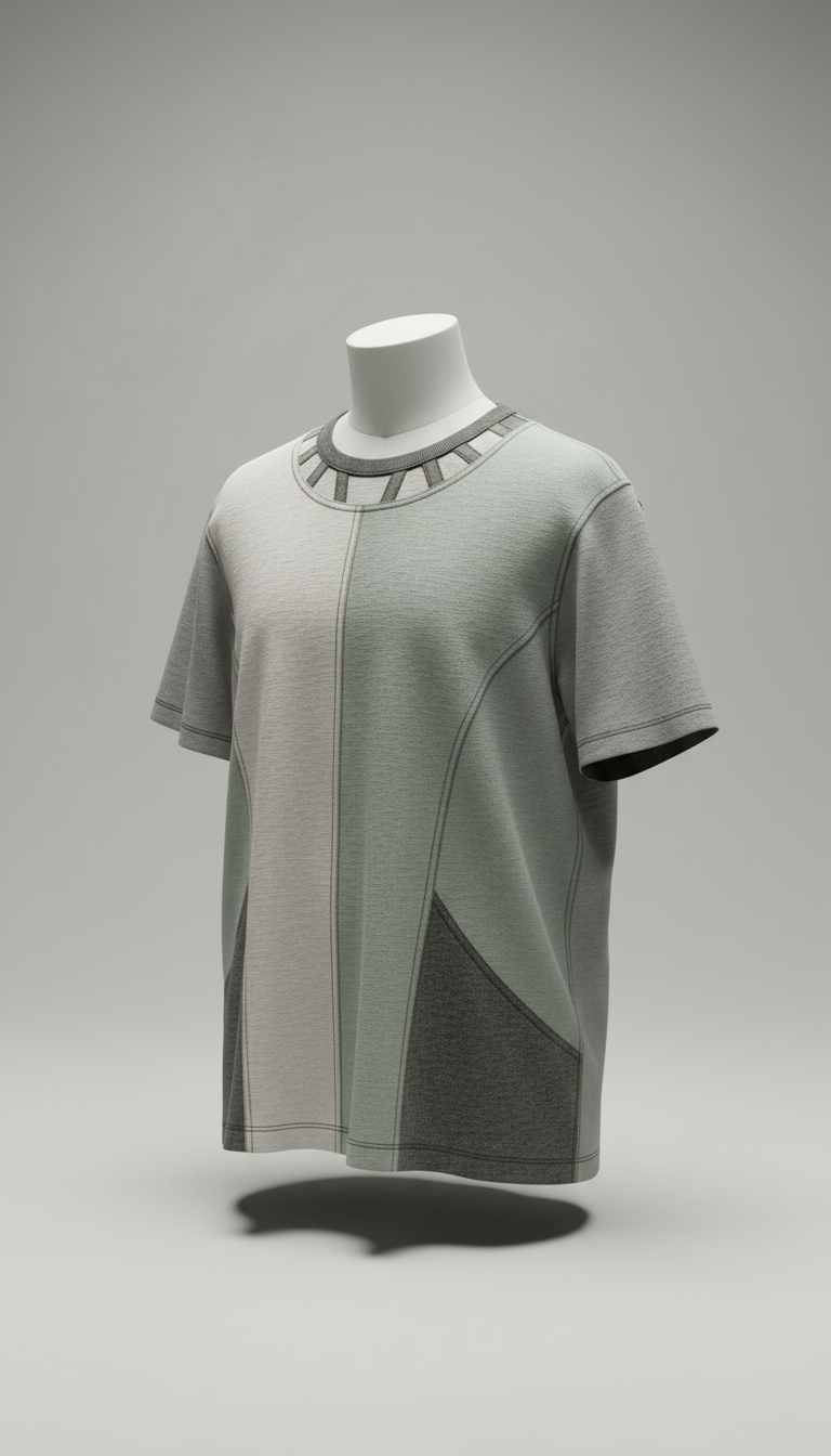 Ironwork Structured Modest T-Shirt