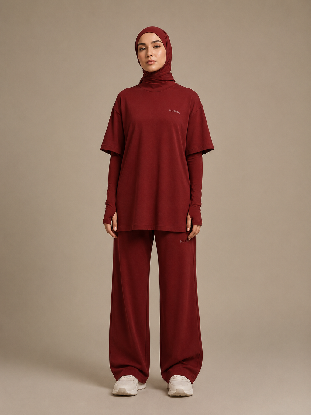 Motion Tee - Rouge brique