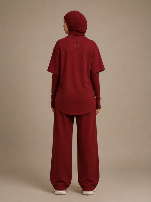 Motion Tee - Rouge brique