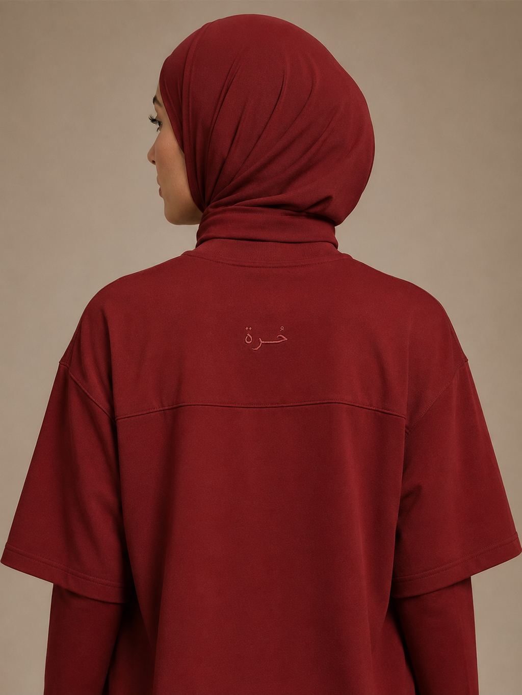 Motion Tee - Rouge brique