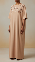 Oversized Performance T-Shirt in Warm Porcelain